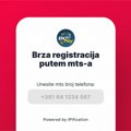 Mts i ENPay u IPification sistemu najbrže registracije korisnika