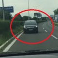 Drama na auto putu Beograd šabac Vozio u suprotnom smeru(foto)