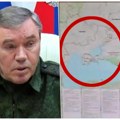Ova mapa pokazuje da Rusi neće stati dok ne uzmu Odesu i Harkov! Na snimku iza Putinovog generala je nešto što nije odmah…