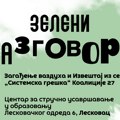 Zeleni razgovor u Leskovcu: Zagađenje vazduha i Izveštaj iz senke Koalicije 27