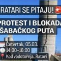 Stanovnici Ratara protestuju protiv gradnje cementare