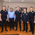 Predsednik opštine Palilula ugostio policajce heroje: Brzom reakcijom pomogli da se spase život jednogodišnjeg deteta