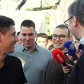 Počeo sastanak predsednika Vučića i delegacije studenata koji traže vraćanje na nastavu