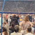 Dragan Bokan u neverici u Areni: Pogledajte kako je pratio dok je Partizan gazio Budućnost