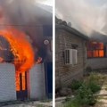 Besni požar u Beočinu: Plamen se izdigao iznad kuće, guta objekat iza nje