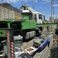 Prilikom popravke nadvožnjaka u kragujevačkom naselju Sušica puklo crevo za beton, dva radnika lakše povređena