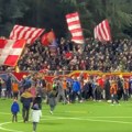 Stampedo dece na stadionu u Pančevu: Mališani se sjurili na teren, igrači Zvezde jedva otišli do svlačionice