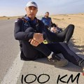 Vranjanac Marko Nikolić već treći dan trči kroz pustinju kako bi sakupio novac za lečenje malog Maksima iz Niša