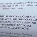 Skandal u crnoj gori ne prestaje Oni tvrde: "Spomen ploča u Morinju treba da postoji"