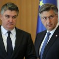 Rat premijera i predsednika: Andrej Plenković ponovo pozvao Zorana Milanovića da podnese ostavku