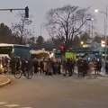 Studenti i građani u Novom Sadu blokirali autobusku stanicu u znak podrške prevozniku Jaćimoviću