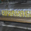 Policija kod Raške zaplenila veliku količinu cigareta, krivična prijava protiv osumnjičenog