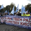 Samostalni sindikat ispred Skupštine: Moraju da shvate da radnici neće više da trpe
