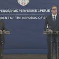 Šta su rekli Vučić i Pistorijus u zajedničkom obraćanju: Predsednik Srbije ide na sednicu SB UN, a i u Tiranu na skup na…