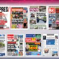 Naslovne strane današnjih novina: Prelistavanje štampe za petak, 16. maj 2025. godine