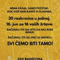 Zborovi u ponedeljak organizuju blokadu raskrsnice kod Banovine i gradske skupštine