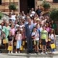 Priređen prijem za decu iz Leposavića, Zubinog Potoka i Zvečana