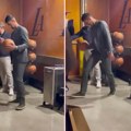 Đoković pokazao kakav je košarkaški majstor: Nije znao da ga snimaju, pa zablistao! (video)