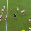 Ovako je Zvezda proslavila Kup koji su dobili bez borbe: Spartak se povukao s terena, a oni krenuli u feštu!