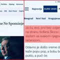 Opozicioni “danas” sa udarnog mesta poručuje: Da, Danila Vučića treba ubiti uranijumom u rudniku! (Foto)