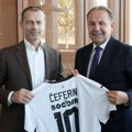 Partizanov plan oporavka predstavljen uefi: Sastali se Ljajić i Čeferin! (foto)