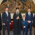 Princ Filip priredio večeru za patrijarha Porfirija i arhijereje u Kraljevskom dvoru: "Ovo mesto simbolizuje vekovnu vezu…