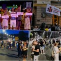 BLOG UŽIVO „Ruke su vam krvave“, „Robija“: Novosađani skandiraju pristalicama SNS pred zgradom Miloša Vučevića