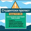 Protest studenata, zaposlenih u prosveti, zdravstvu i kulutri večeras u Užicu