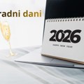 Produženi novogodišnji odmor 2026: Poznati neradni datumi