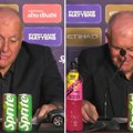 "Pred vama je Željko Obradović, trener Partizana": Pogledajte kako je Žoc reagovao na lapsus portparola