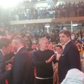 Dejan Bodiroga gledao meč Monako - Partizan