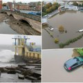 Zastrašujuće scene tokom i posle stravičnog nevremena: Avioni jedva sletali, orkanski vetar čupao drveće, poplavljeni…