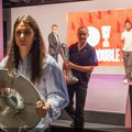 Dve duple krune: Jovana i Gnabri predstavili Bajernove trofeje