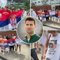 Ne daju nam da unesemo srpske zastave na Novakov meč! Đokovićevi navijači napravili šou: "Ne mogu nam ništa!"