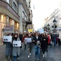 Studenti završili šetnju: U petak blokada od 24 sata