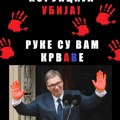 „Ruke su vam krvave, kolega“: Pogledajte kakve su sve poruke studenti poslali Vučiću FOTO