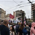 Nakon skupa ispred Generalštaba, studenti i građani završili protest na Tašmajdanu /foto/