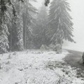 "Očekivali smo pre tropsku temperaturu, nego sneg u oktobru": Pejzaž kao u sred zime na našoj planini