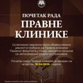 Besplatna pravna pomoć za socijalno ugrožene: Počinje sa radom Pravna klinika