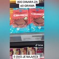 Šok na srpskim pumpama: Posle flašice soka od 1.000 dinara, roditelje sačekala paprena čokolada (foto)