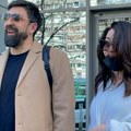 (Video) "sin Perun liči na kivi": Amidžić izveo suprugu Minu i naslednika iz porodilišta, pucaju od sreće i radosti: "Samo…