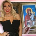 Jovana Jeremić se poklonila pred čudotvornom ikonom u manastiru nadomak Beograda: Vernici joj se mole za decu