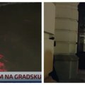 Fekalijama zasuli Gradsku kuću Sramne scene na protestu u Novom Sadu (video)