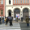 Studenti zauzeli Rektorat Univerziteta u Beogradu, blokada će trajati do ponoći