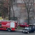 Požar u prodavnici oružja u Beogradu, čule se i detonacije: Nema povređenih (VIDEO)