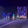 Lančani sudar kod petlje Niš-istok
