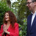 Vučić primio holivudsku glumicu i njenog supruga
