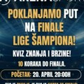 Pratite TV Arena sport na društvenim mrežama, pokažite znanje i osvojite nagradu iz snova
