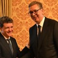Vučić sa Danom o unapređenju saradnje Srbije i Rumunije