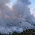 Gori 1.500 hektara šume u Deliblatskoj peščari, situacja teška i neizvesna